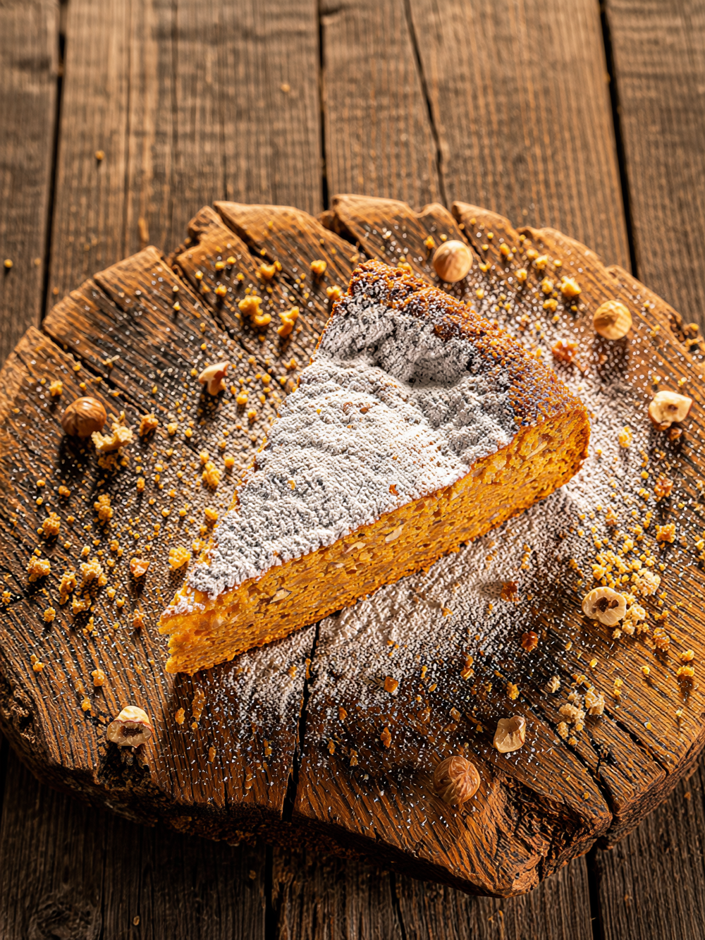 Torta di Nocciole - Senza glutine e senza latte